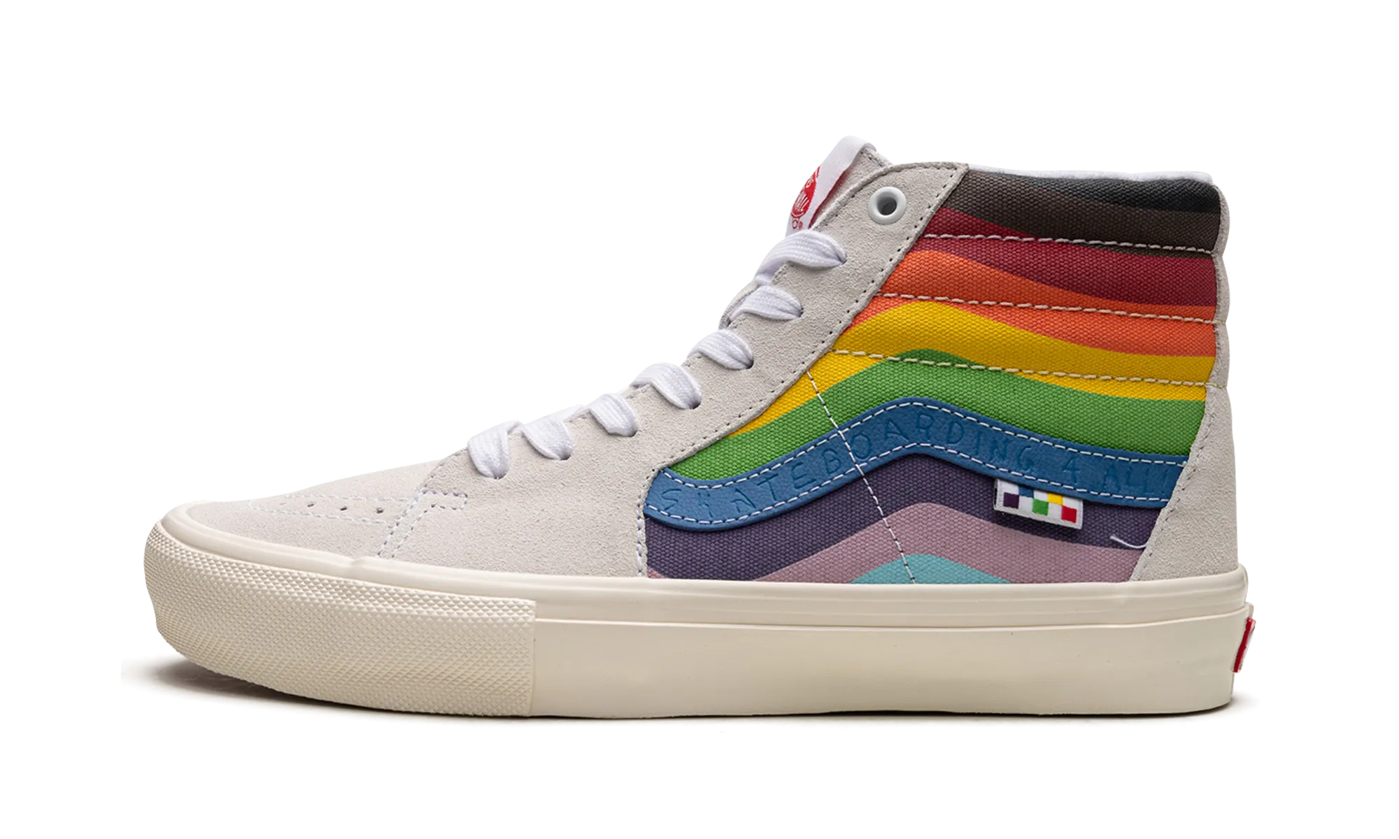 Foam Lining Standing Workers Skate Sk8 Hi "Pride"