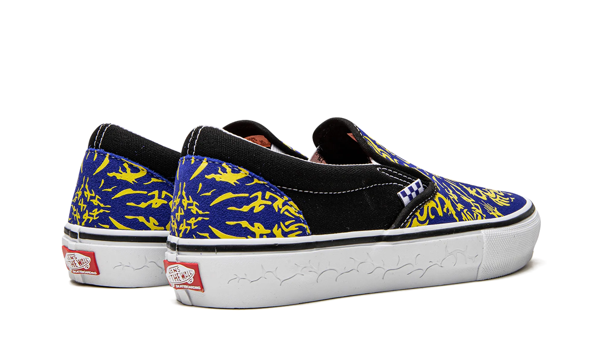 Airflow channels Skate Slip-On "Dragon Flame"