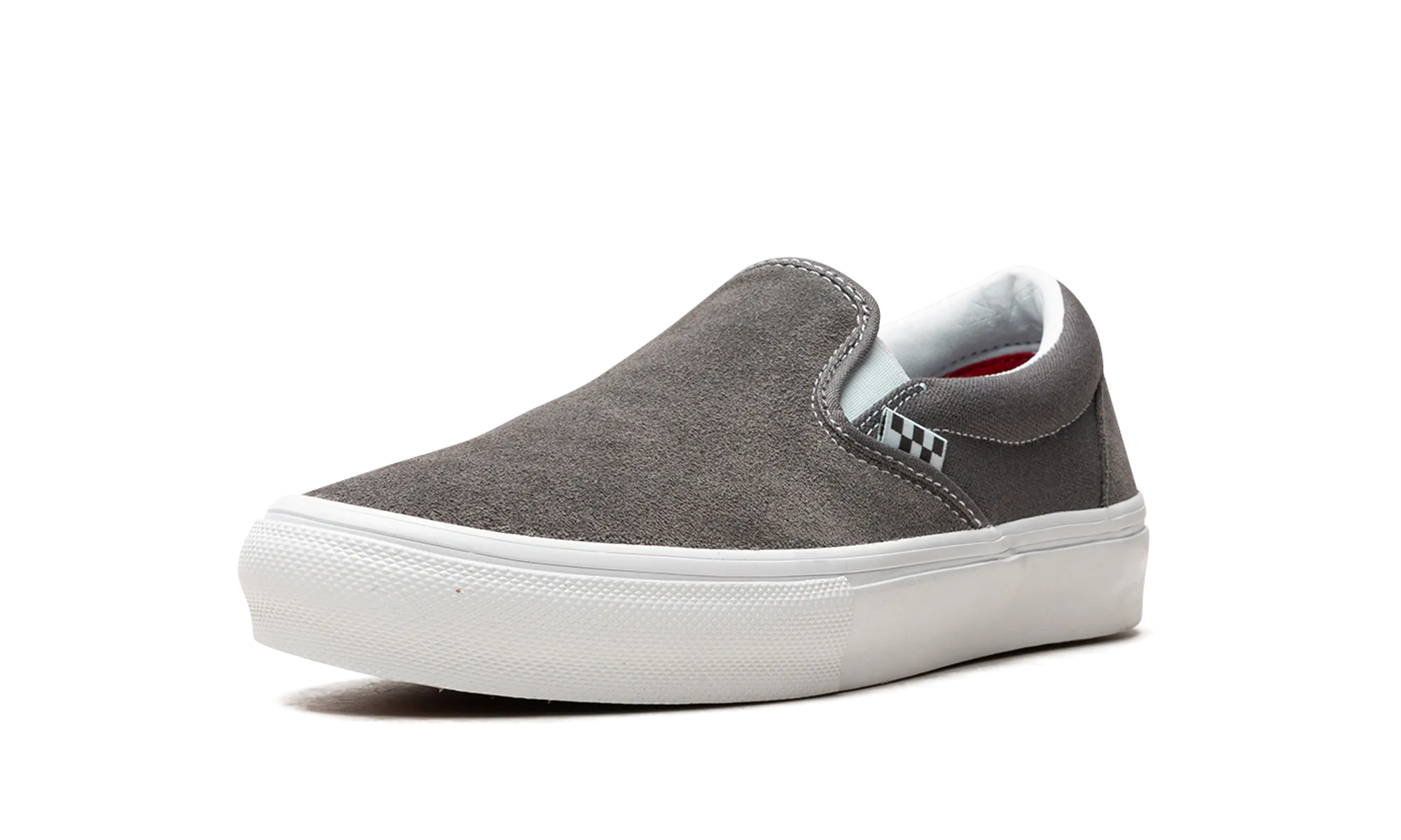 Star Mood Zero Drop Platform Skate Slip-On "Grey/White"