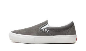 Skate Slip-On "Grey/White" Orthopedic Footbed System Grace Walk