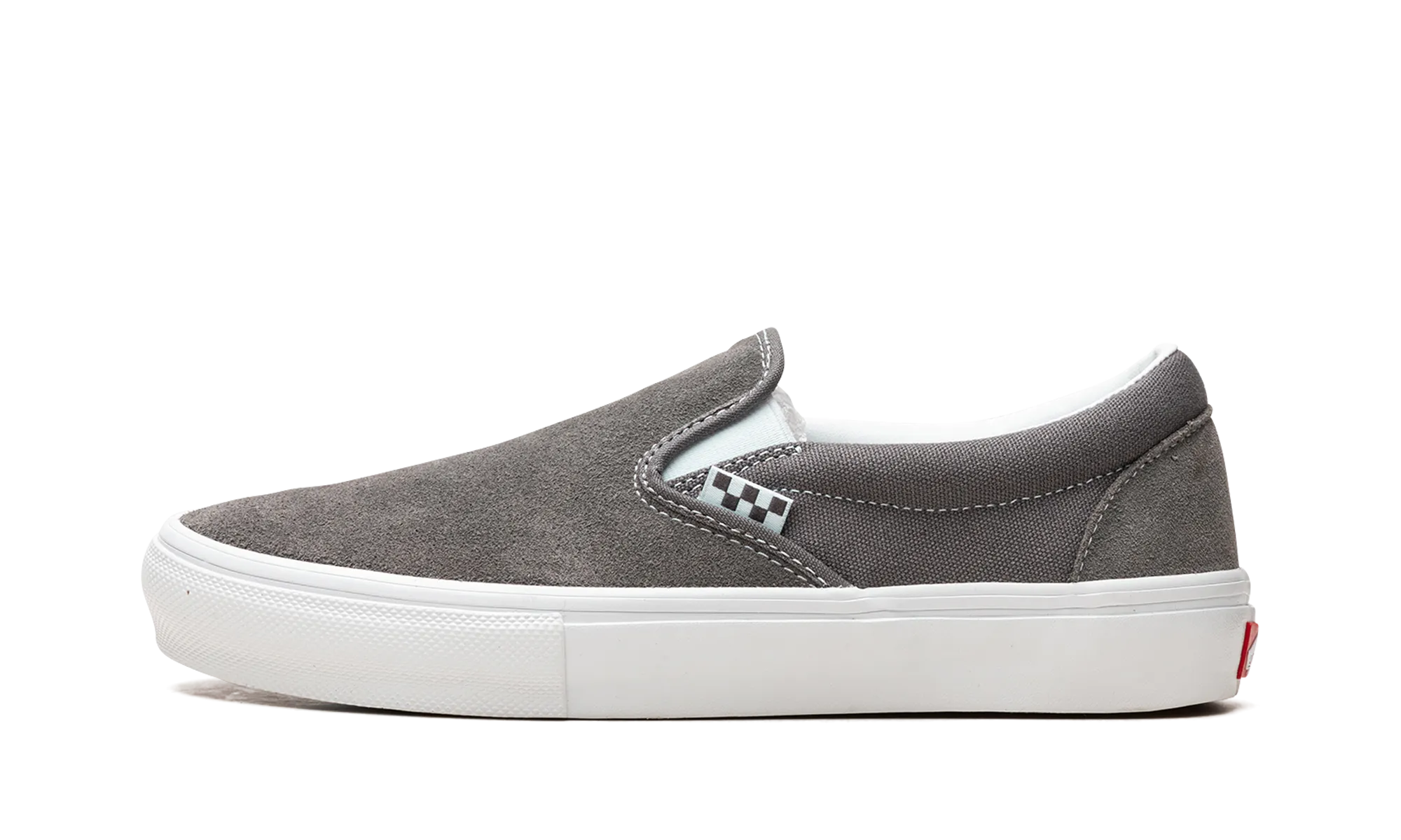 Skate Slip-On "Grey/White" Orthopedic Footbed System Grace Walk