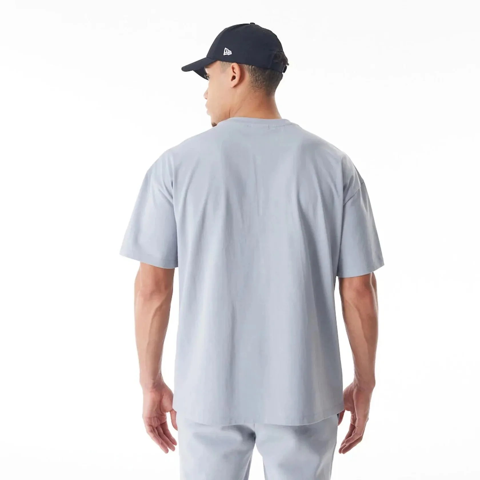New Era New Era Flag Grey Oversized T-Shirt sporty wear