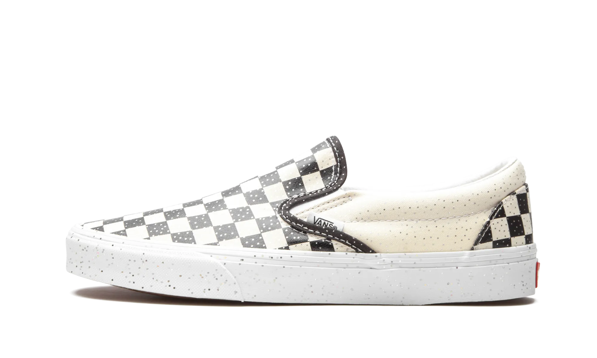 Long Lasting Outsole Durability Stretch Fabric Travel Light Classic Slip-On Confetti