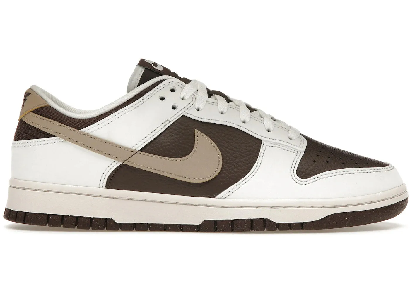 Smooth Motion Nike Dunk Low Next Nature Summit White Baroque Brown