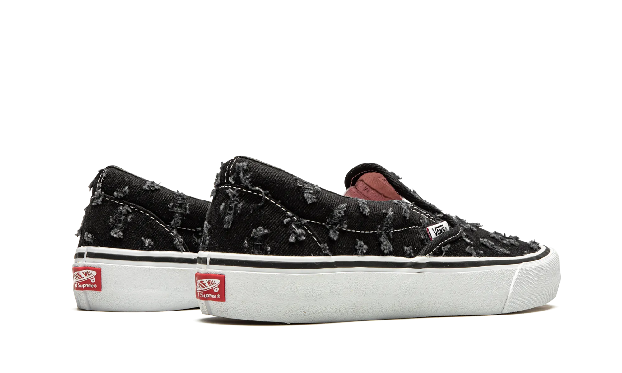 Forest Mood Slip-On Pro "Supreme - Black Hole Punch Denim"