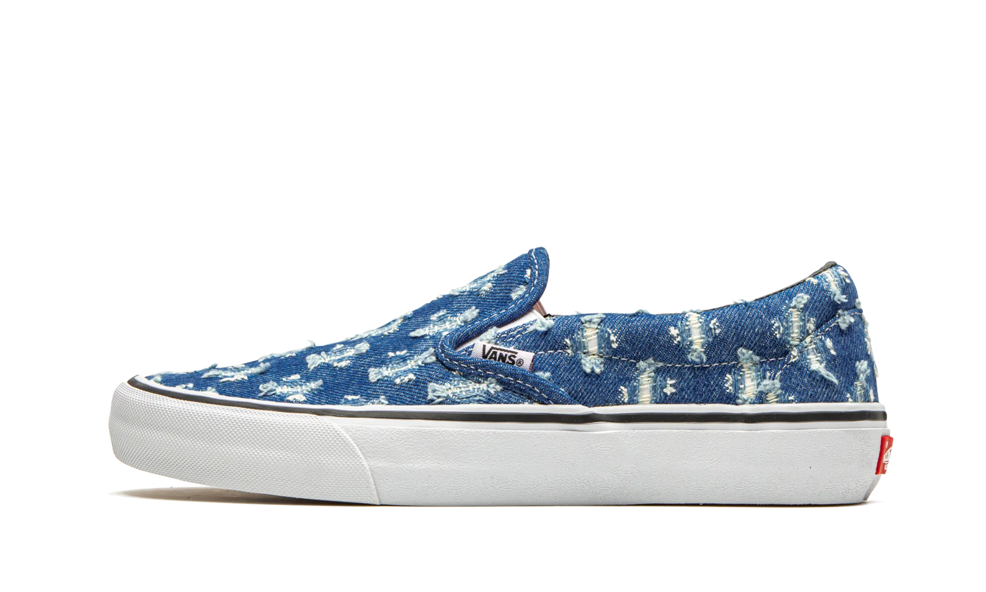 River Cross Digital Run Slip-On Pro "Supreme - Blue Hole Punch Denim"