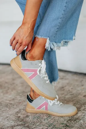 Sea Breeze Anti Odor Technology Sole Searching Sneakers - Grey Mix