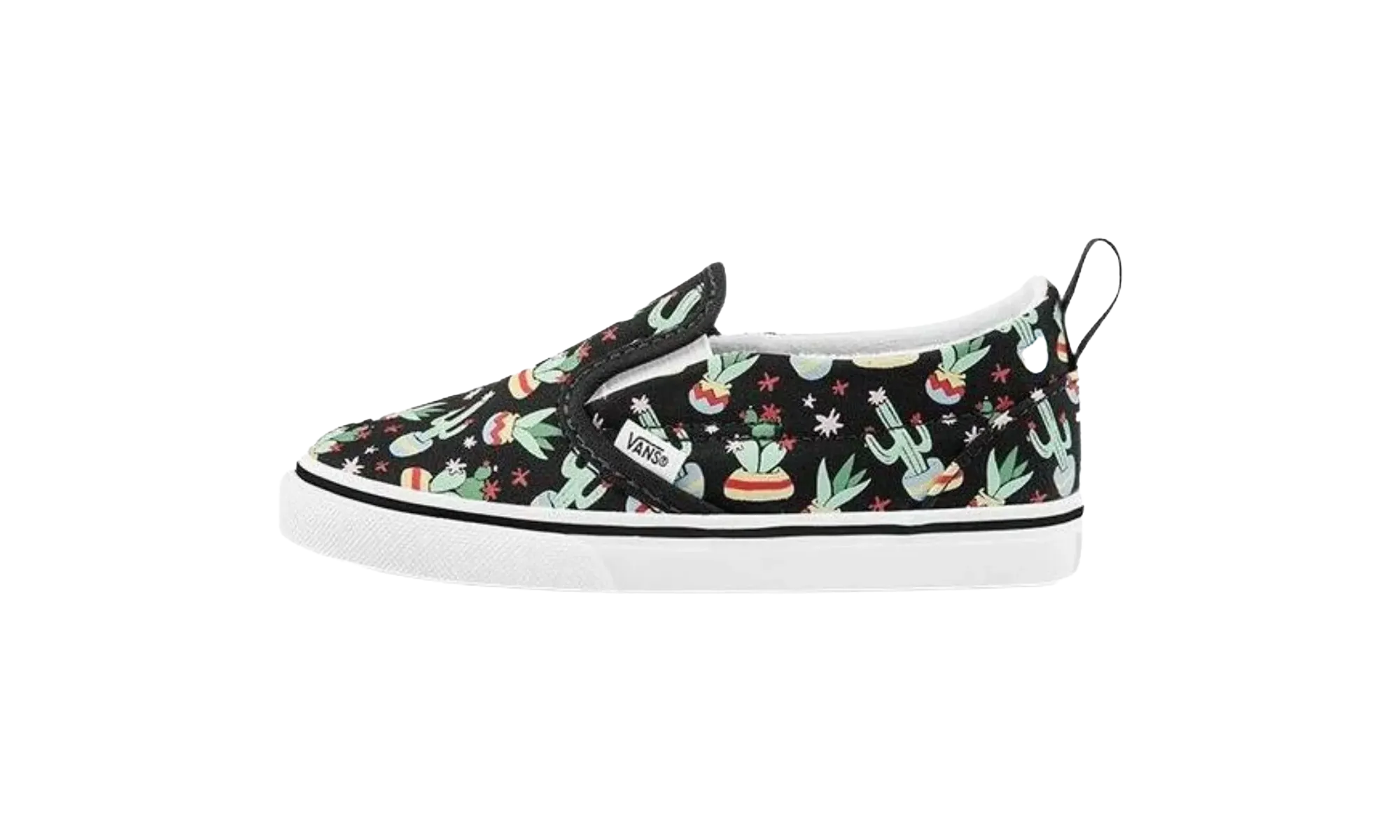 Natural Fiber Lining Anatomical Toe Shape Slip On V TD "Cactus"