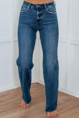 Ready to Wear Jenea Risen Jeans - Dark Wash