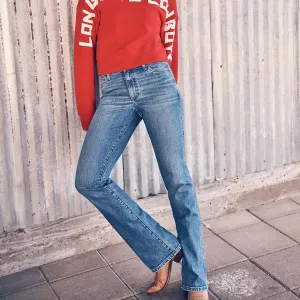 Wrangler Retro Women's Bailey High Rise Bootcut Jean in Hollyn Comfy Fit Outdoor Adventure Stylish Family Style