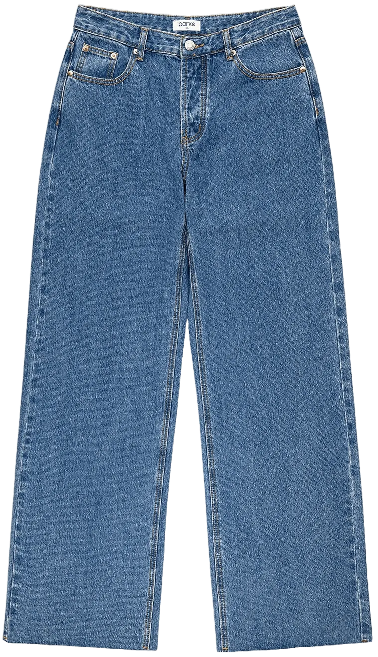 Slim wear SustainableManufacturing Low Rise Baggy Jeans