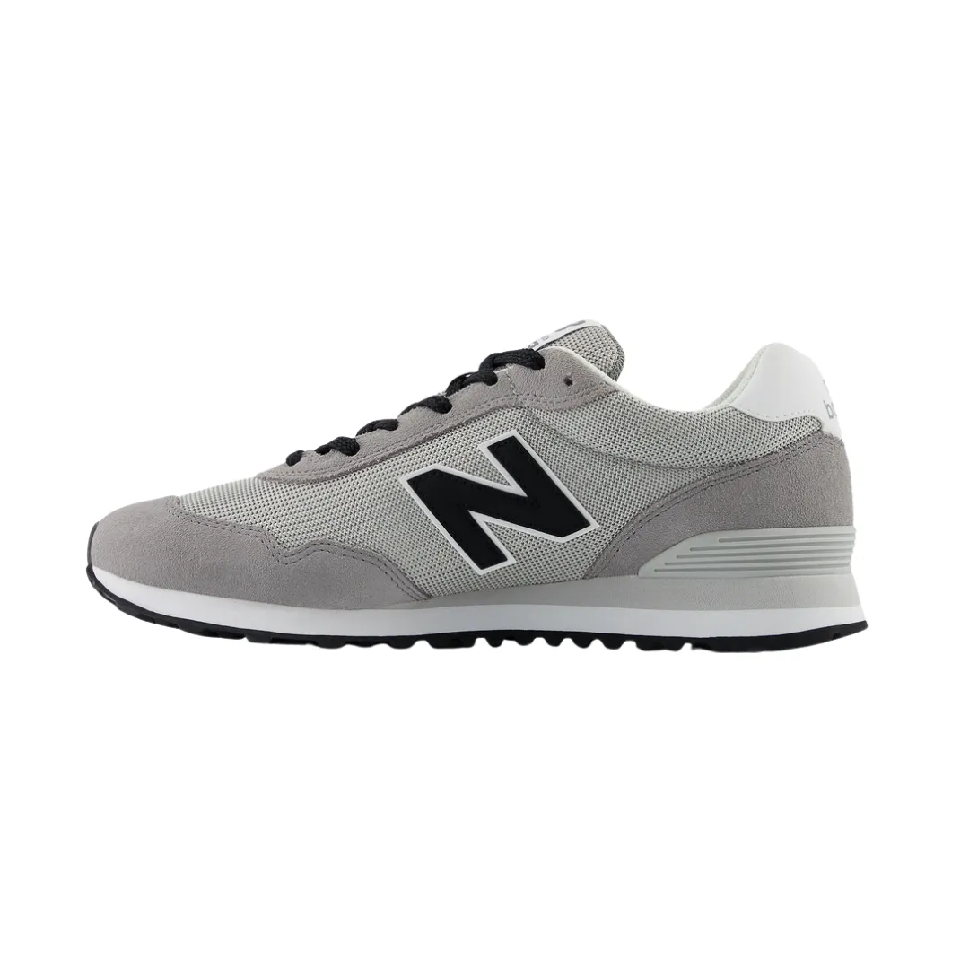 NEW BALANCE ML515AGG-2E 515 MN'S (Wide) Artic Grey/White Mesh & Suede Running Shoes Torsional Rigidity Enhancement running in cold weather shoes