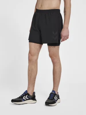 thermal fabric Flexible Support Hummel Men's Mt Force 2 In 1 Shorts