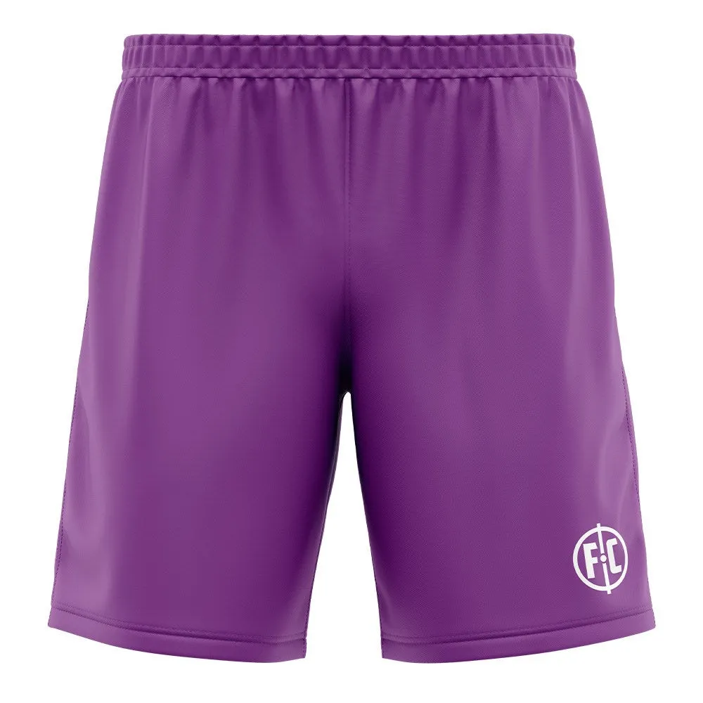 Anti Pill Surface Breathable wear FC Match Football Short - Purple