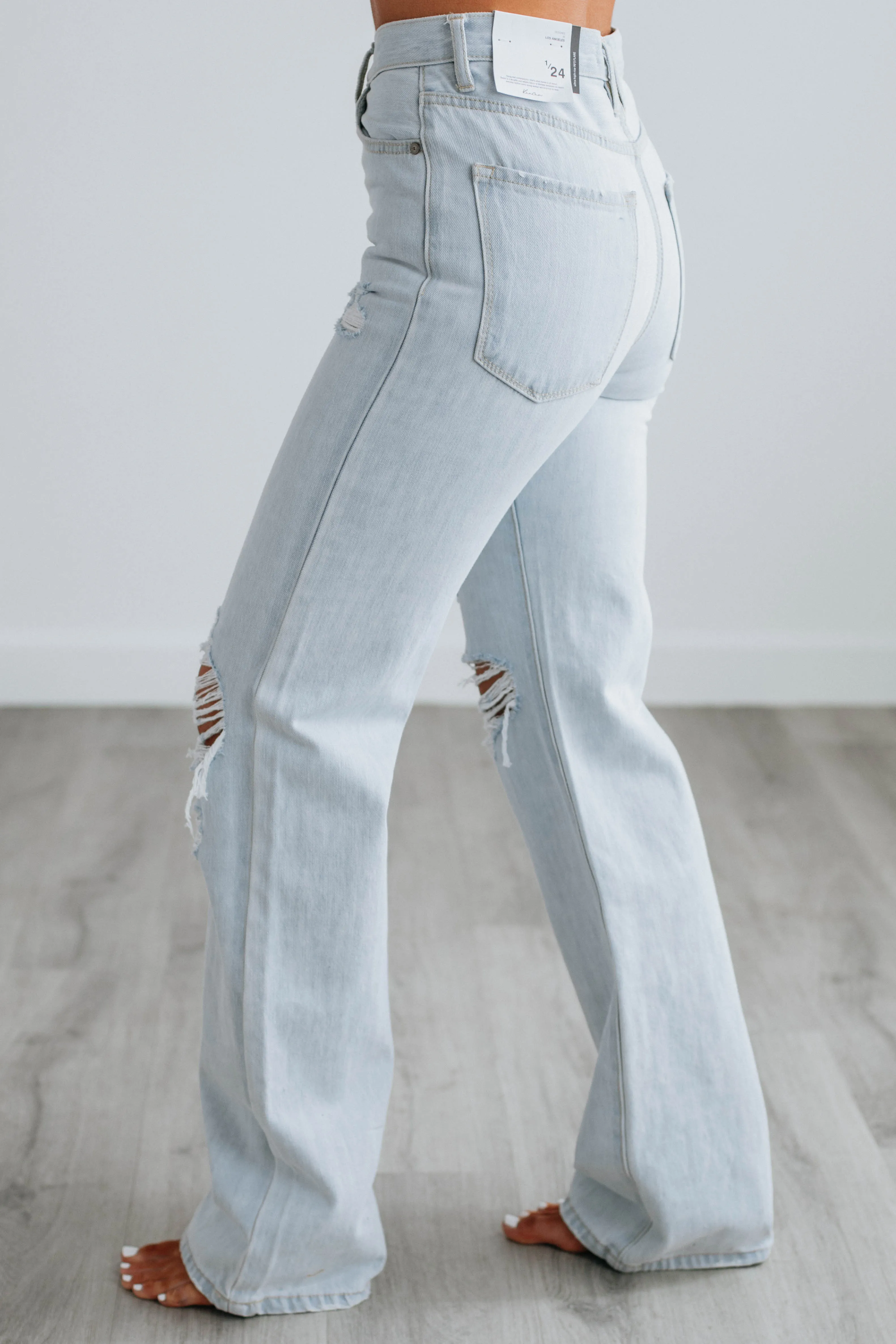 Perfect Length Design Arlo KanCan Jeans - Light Wash