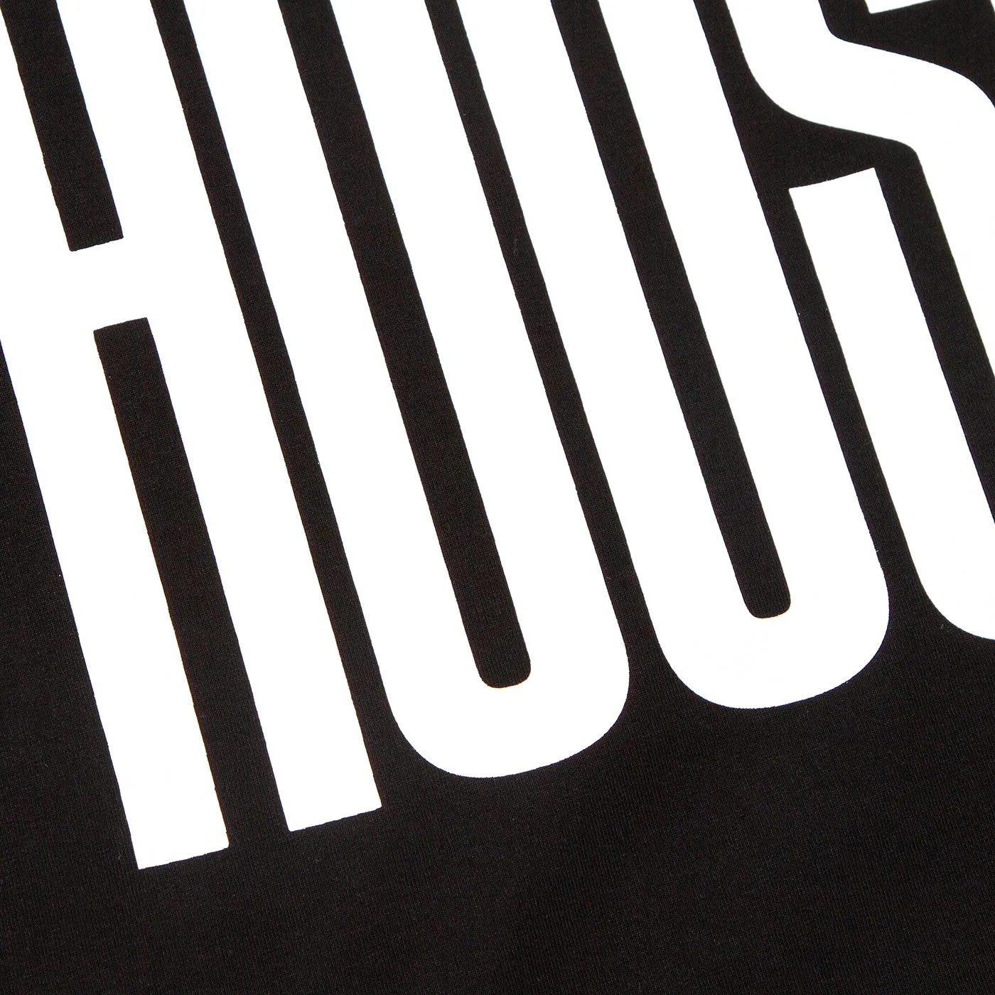 Higher House Back Print - Sweatshirt - Black Zip Closure
