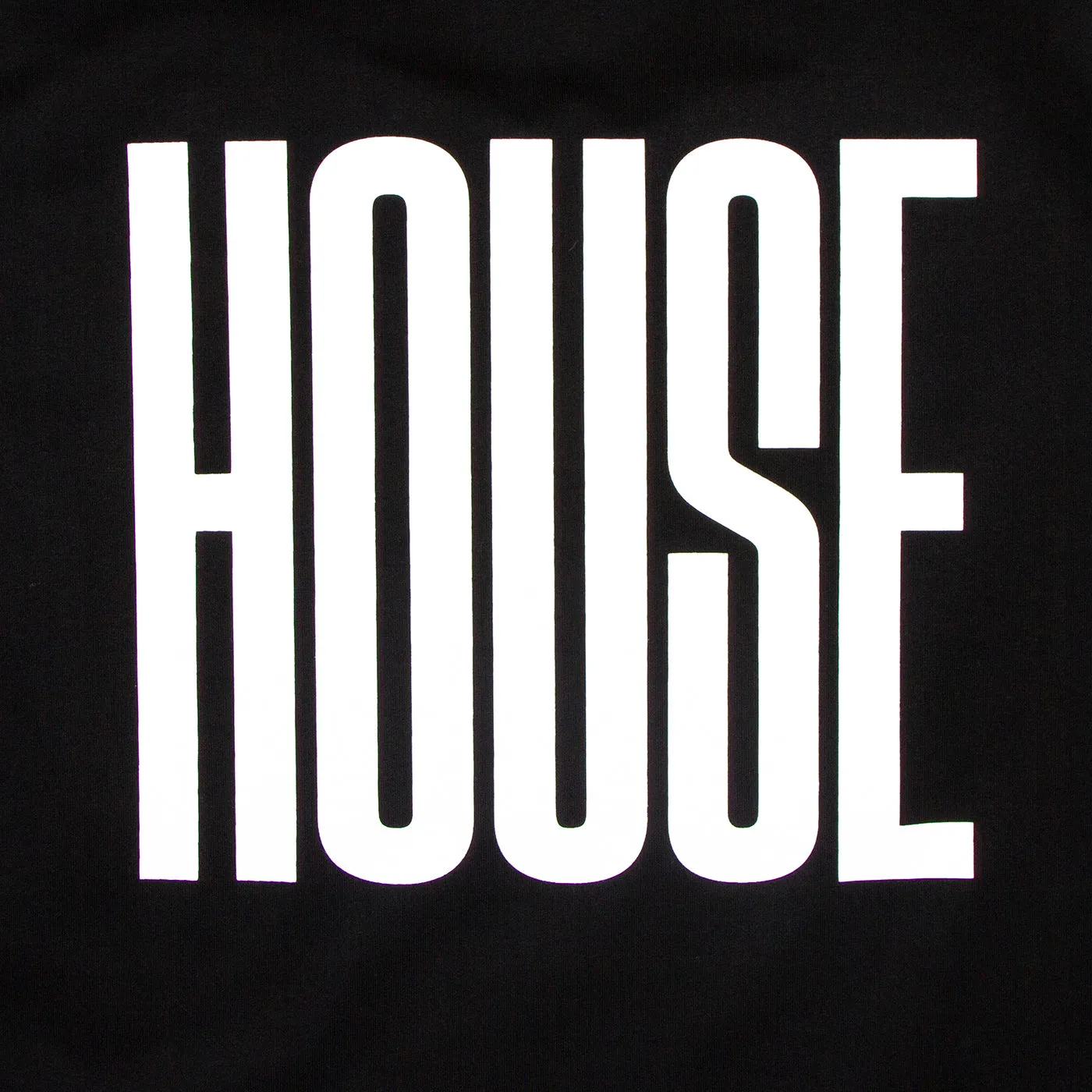 Higher House Back Print - Sweatshirt - Black Stylish Essentials