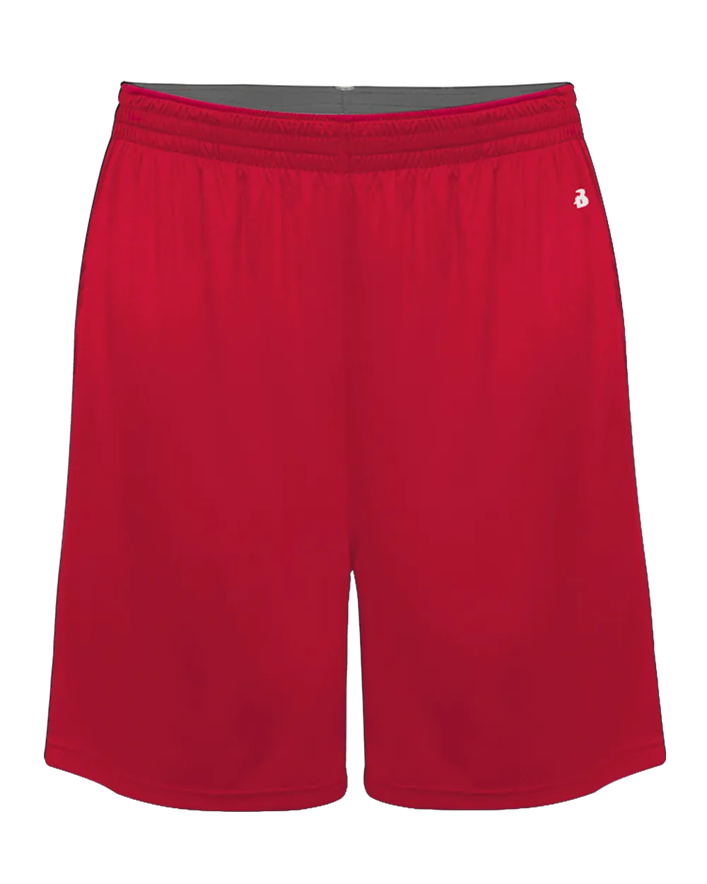 Badger Men's Ultimate Softlock Shorts Quick Action Fit Flatlock stitching