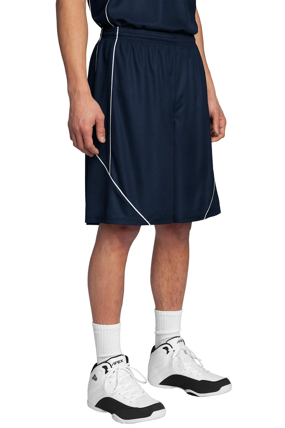 Sport-Tek Men's PosiCharge Mesh Reversible Spliced Short custom-made