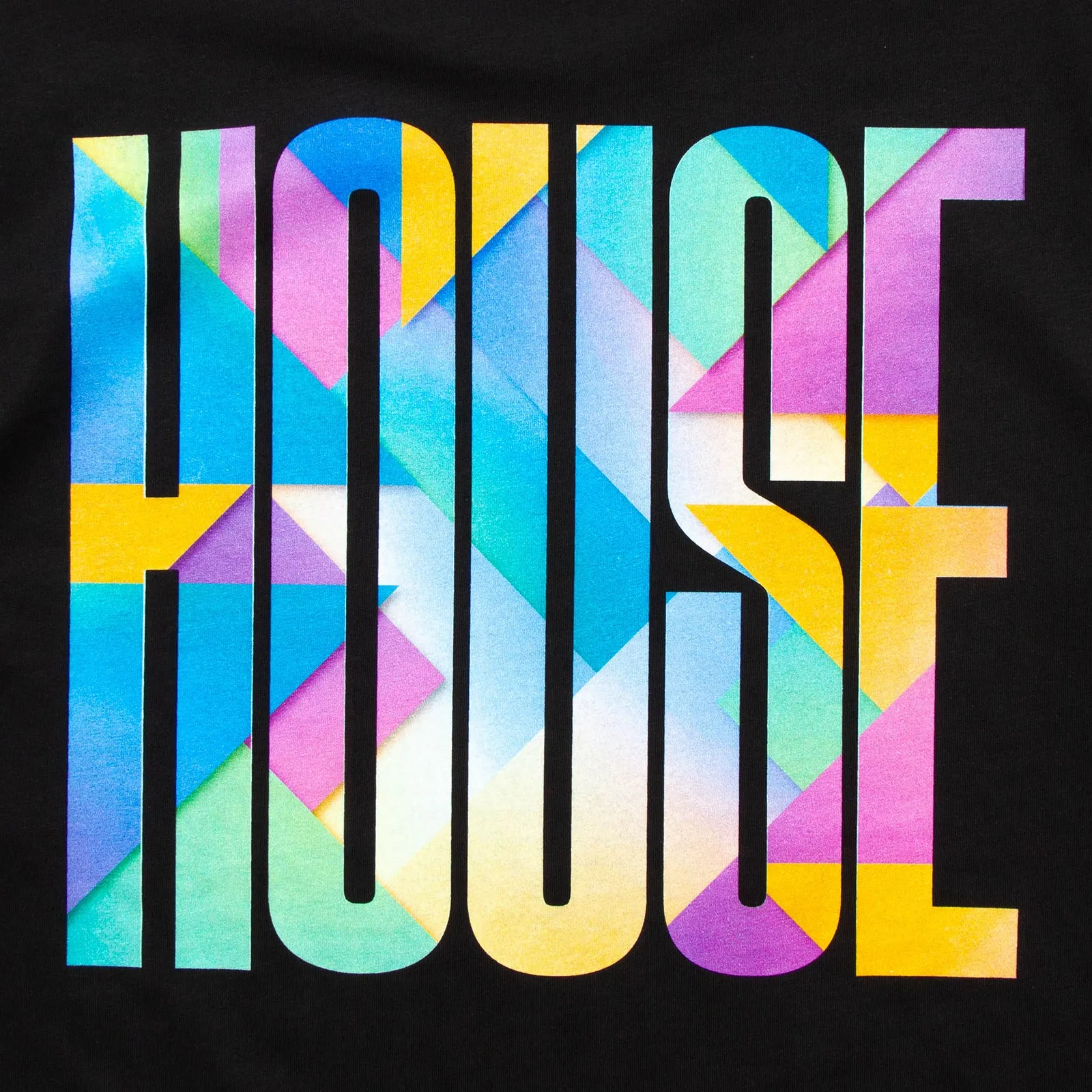 Solstice Higher House Back Print - Hood - Black low end Party Ready