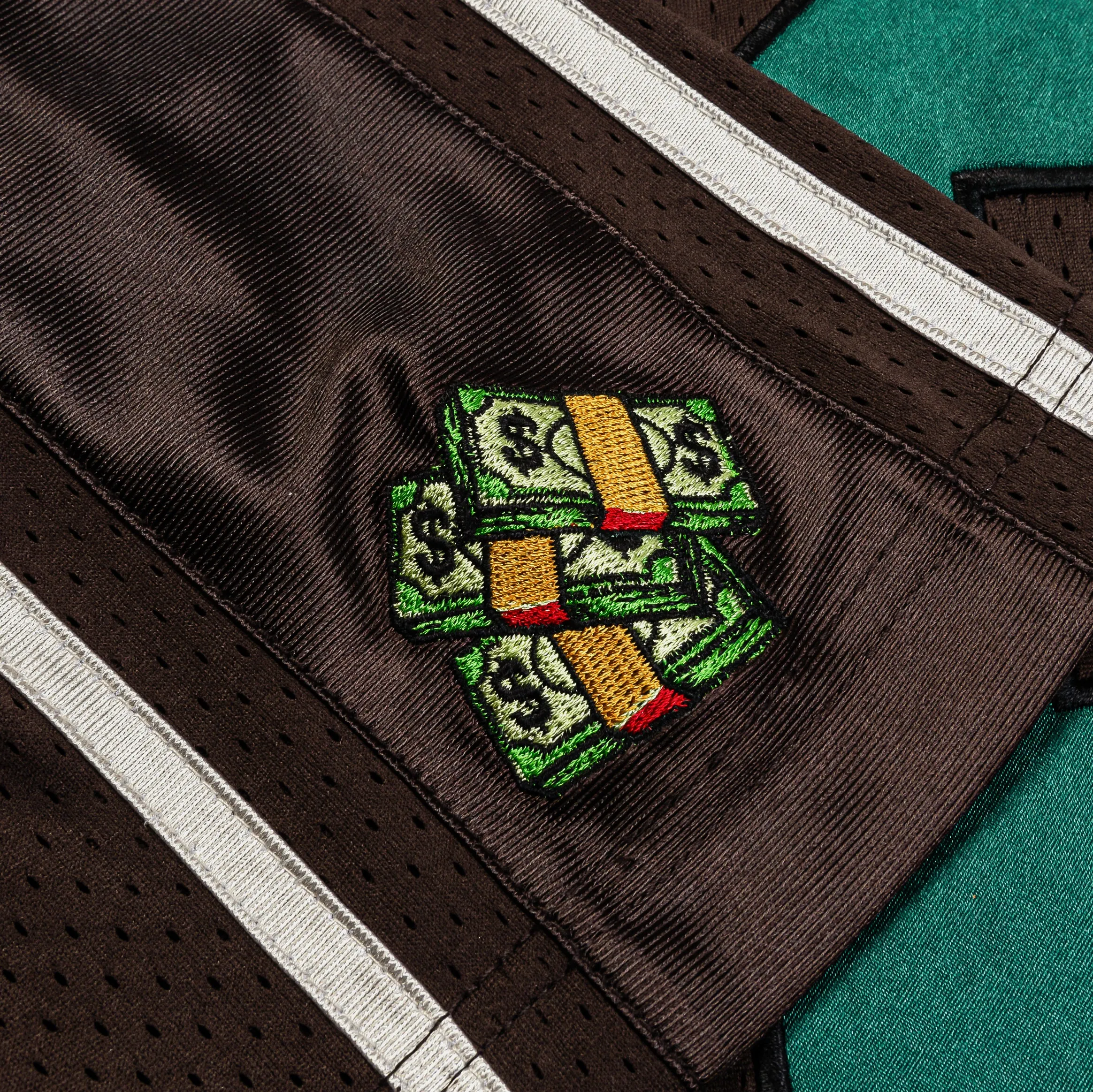 Eco Conscious Manufacturing Full Zip Option SP x Breaking Bad La Tortuga Mens Jersey (Brown/Beige)