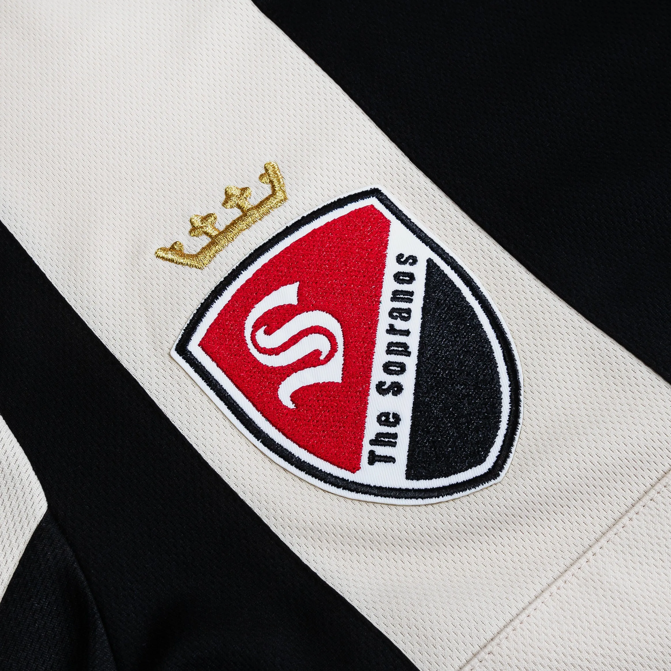 Cool Look SP x Sopranos Familia Soccer Mens Jersey (Black/Cream)