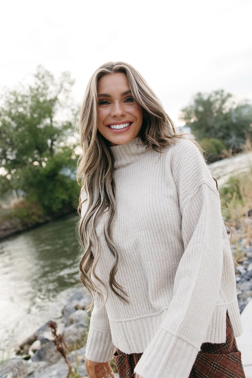 Split Decision Sweater Layered Knit Structure