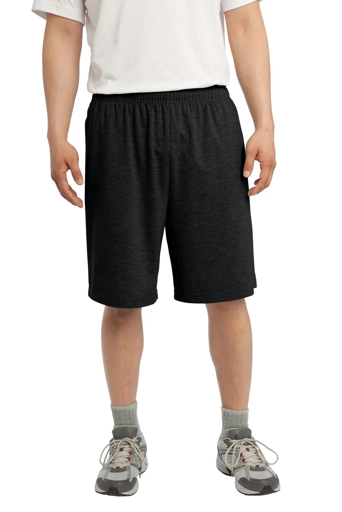 Sport-Tek Men's Jersey Knit Short with Pockets Tagless Design UV resistant