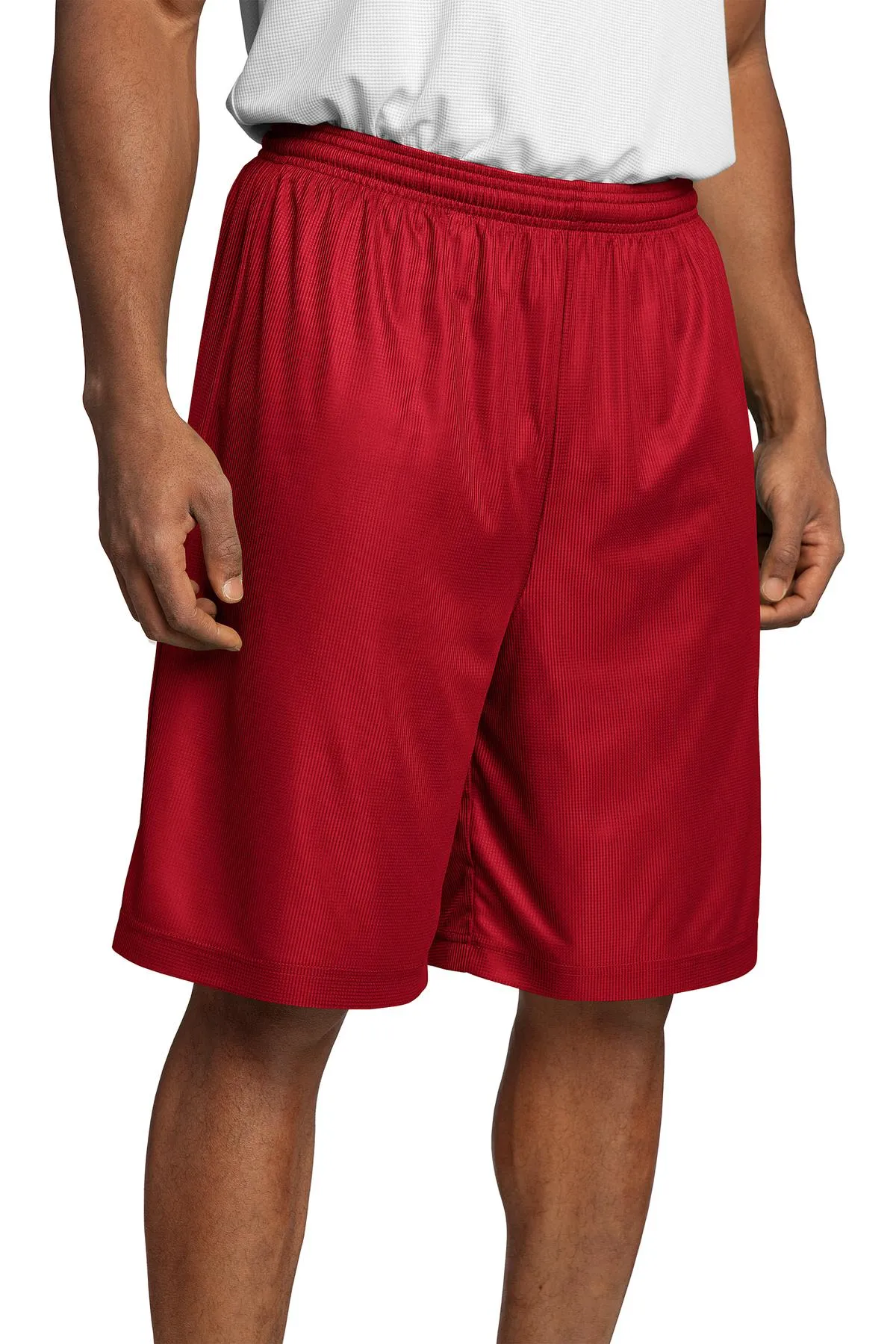 Sport-Tek Men's PosiCharge Mesh Reversible Short. T560 Clean Lines