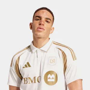 Los Angeles FC 25/26 Away Mens Jersey (White/Grey) Low Bulk Construction Durable Double Stitched Seams