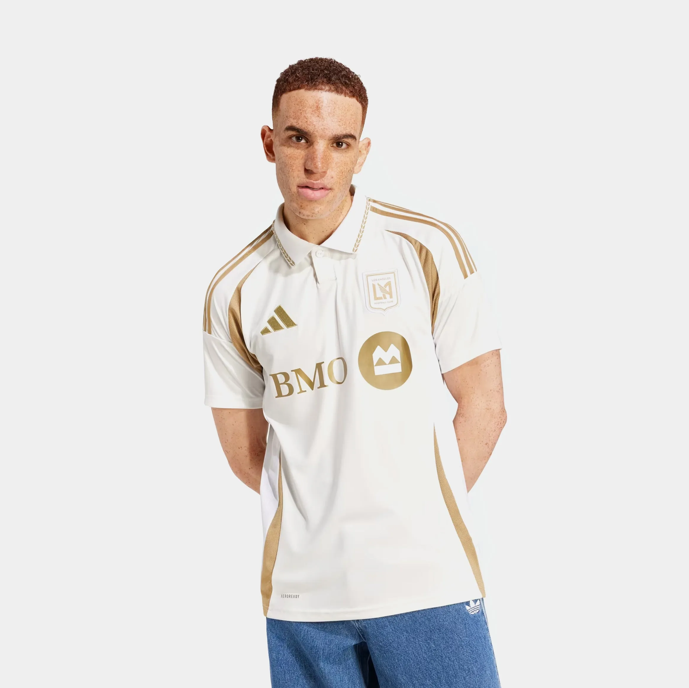 Los Angeles FC 25/26 Away Mens Jersey (White/Grey) Advanced Elasticity Fibers