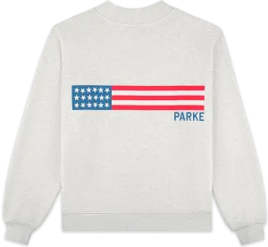 Stars   Stripes Mockneck Washable Trendy