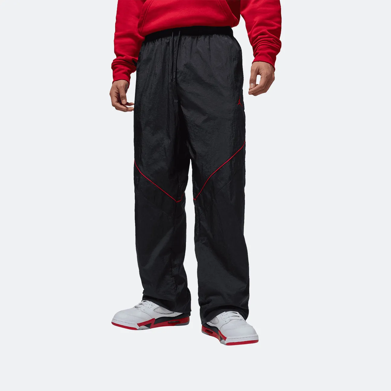 Jordan Brooklyn Draft Trousers Sporty Look Compression Support Lining