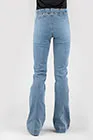 Stetson Women's No. 921 "Bareback" High Rise Flare Jean Soft Texture