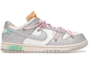 Nike Dunk Low Off-White Lot 9 TPU Reinforcement Pro Fit Action