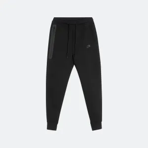 Nike Tech Fleece Joggers - Black RecycledPolyester Breathable Layer