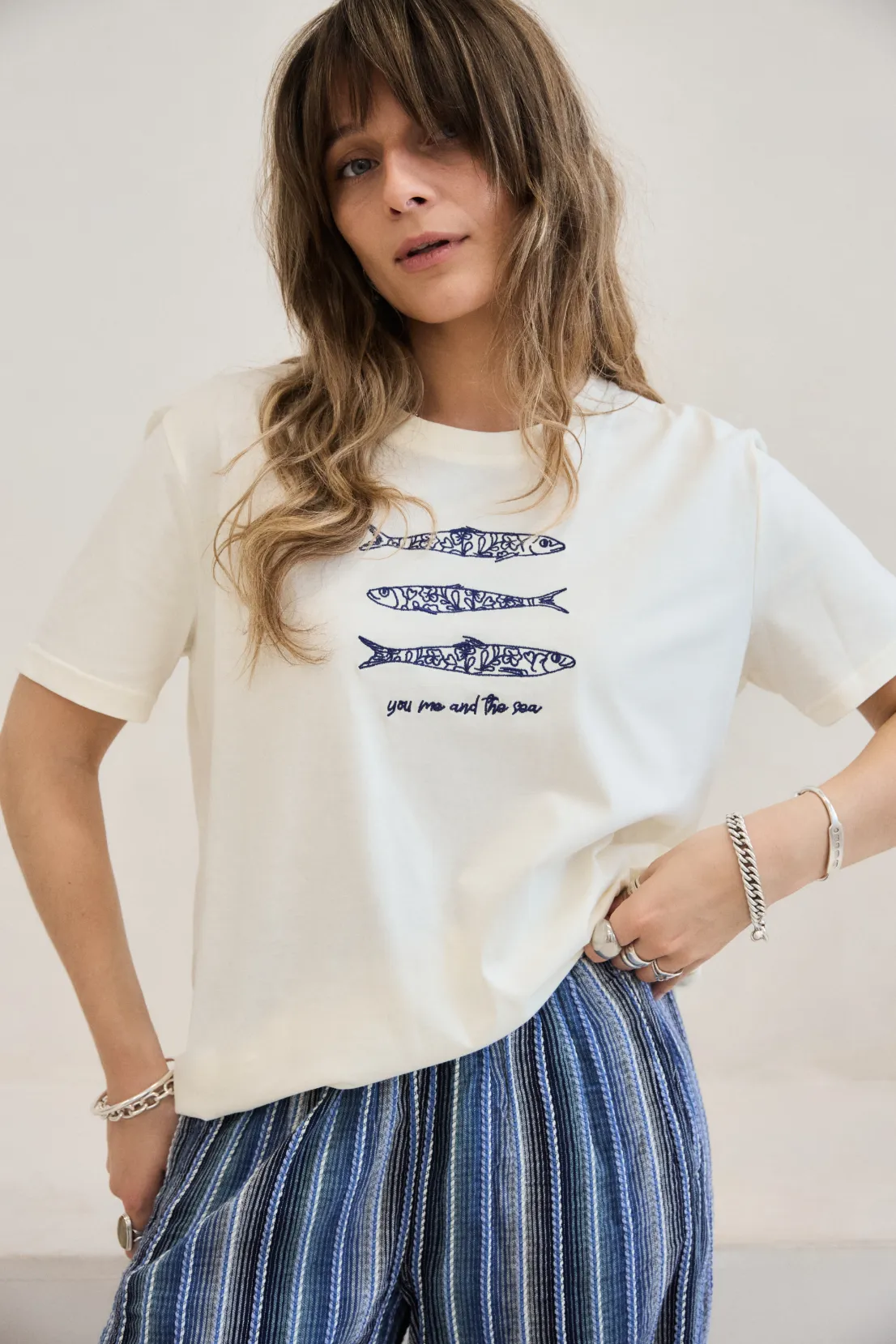 O&F You, Me and The Sea Tee Soft Waistband