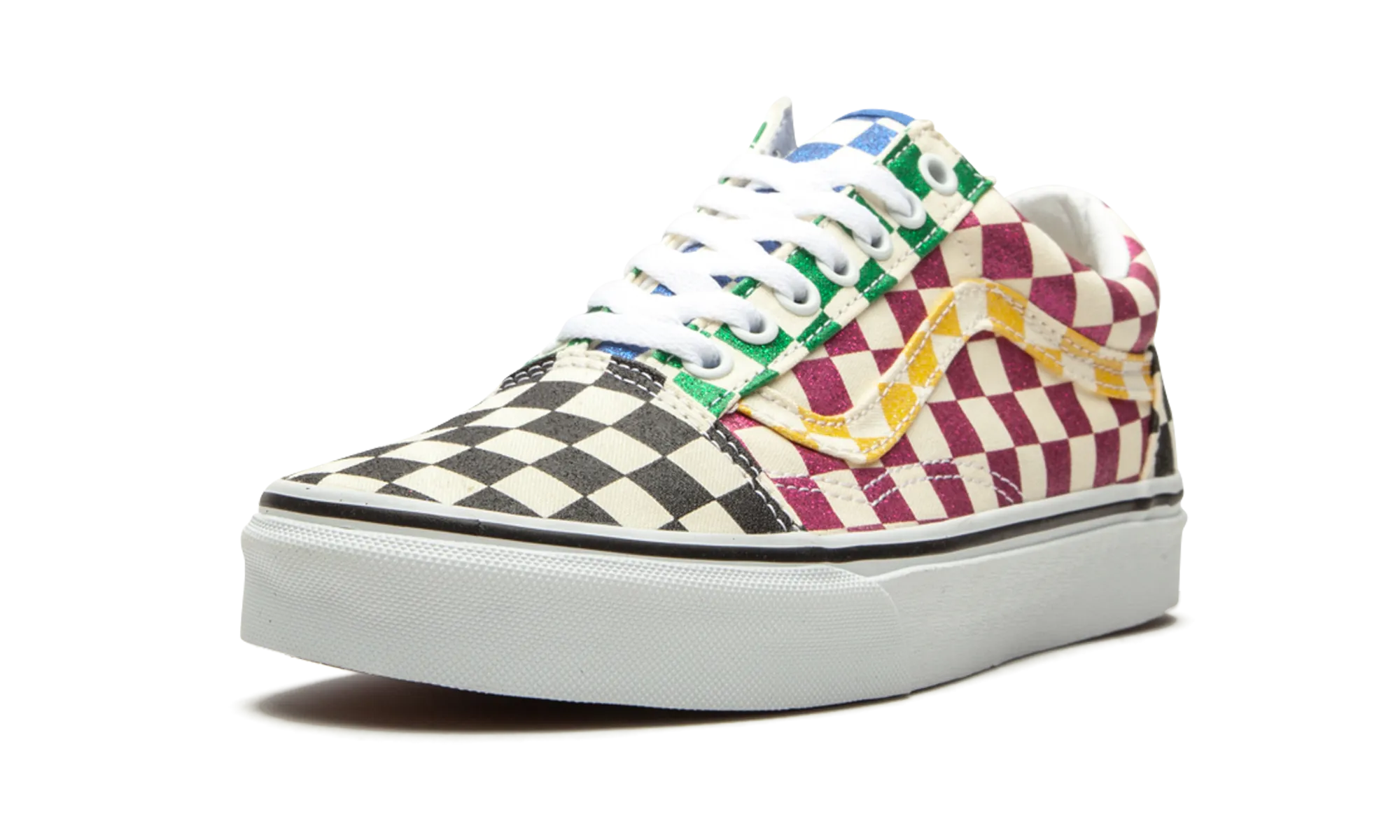 Old Skool "Glitter Check" High Rebound Midsole