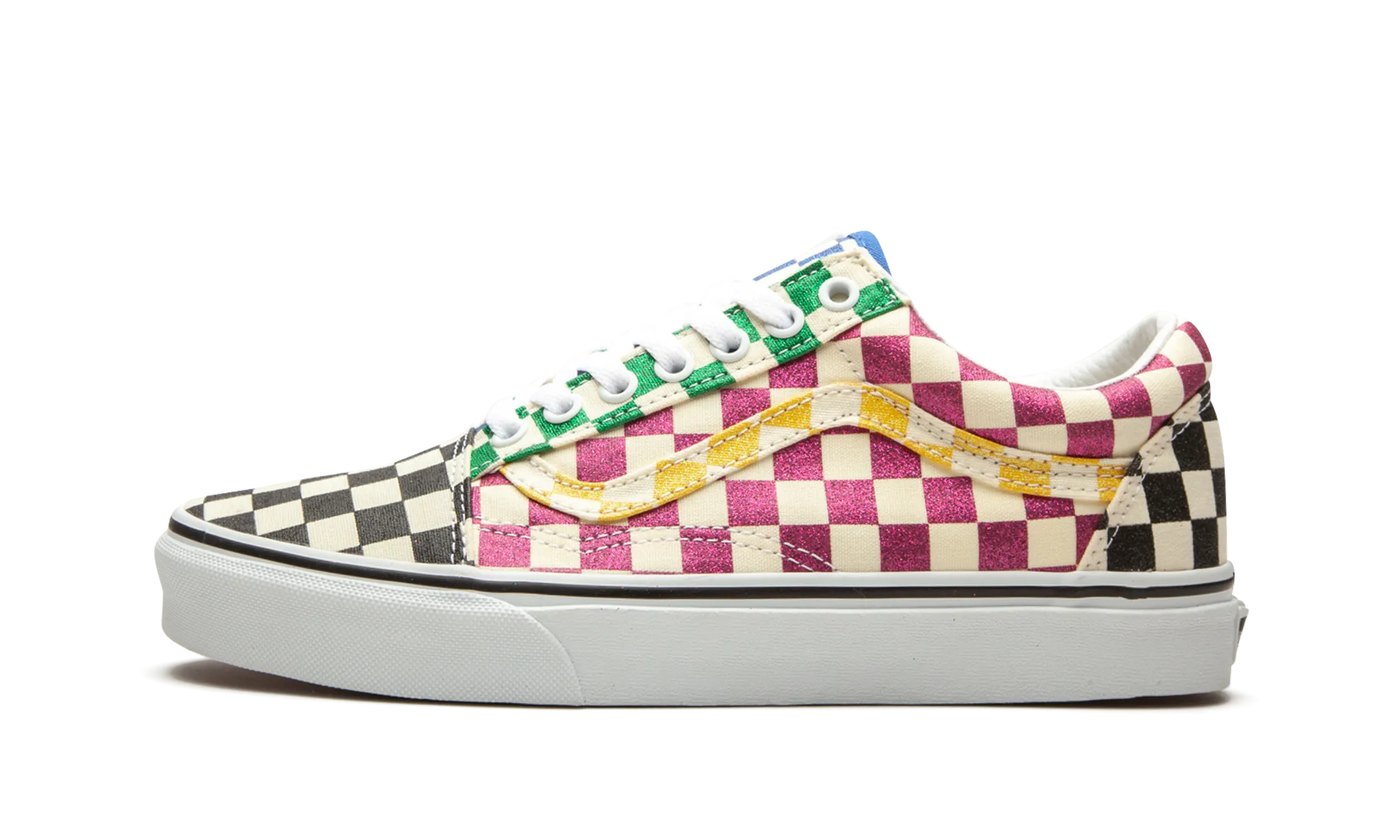 Old Skool "Glitter Check" Classic Silhouette Design