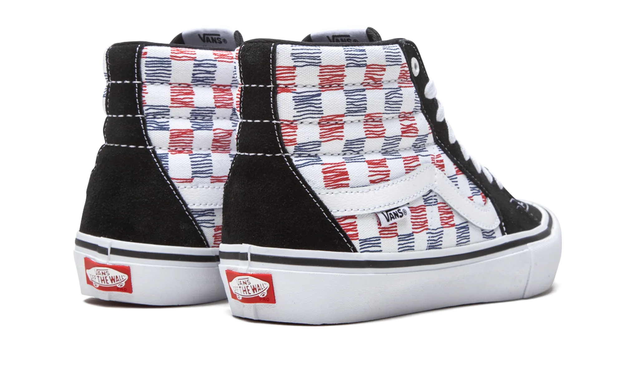 SK8-HI "Sketched Checkerboard" Buckle Fit