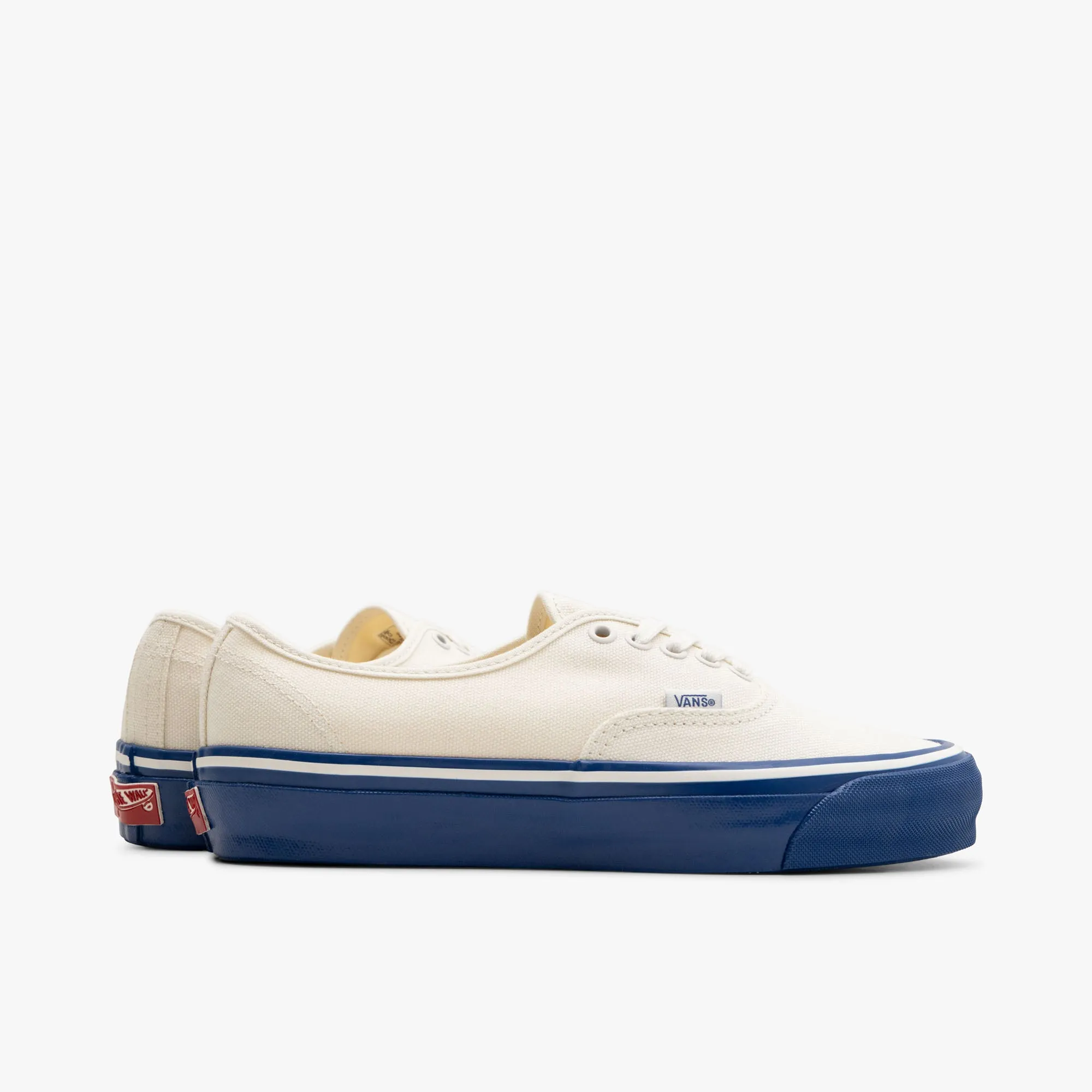 Fresh Design Rubberized Edge Protection Vans LX Authentic 44 Duck Canvas White / Blue