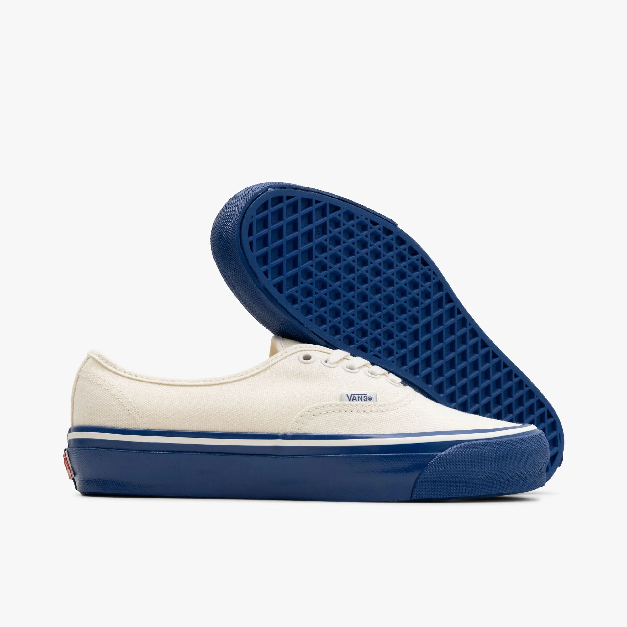 Slip Grip Vans LX Authentic 44 Duck Canvas White / Blue