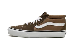 Sk8-Mid Vault LX "Jjjjound - Brown" Gold Tone Rubber Sole