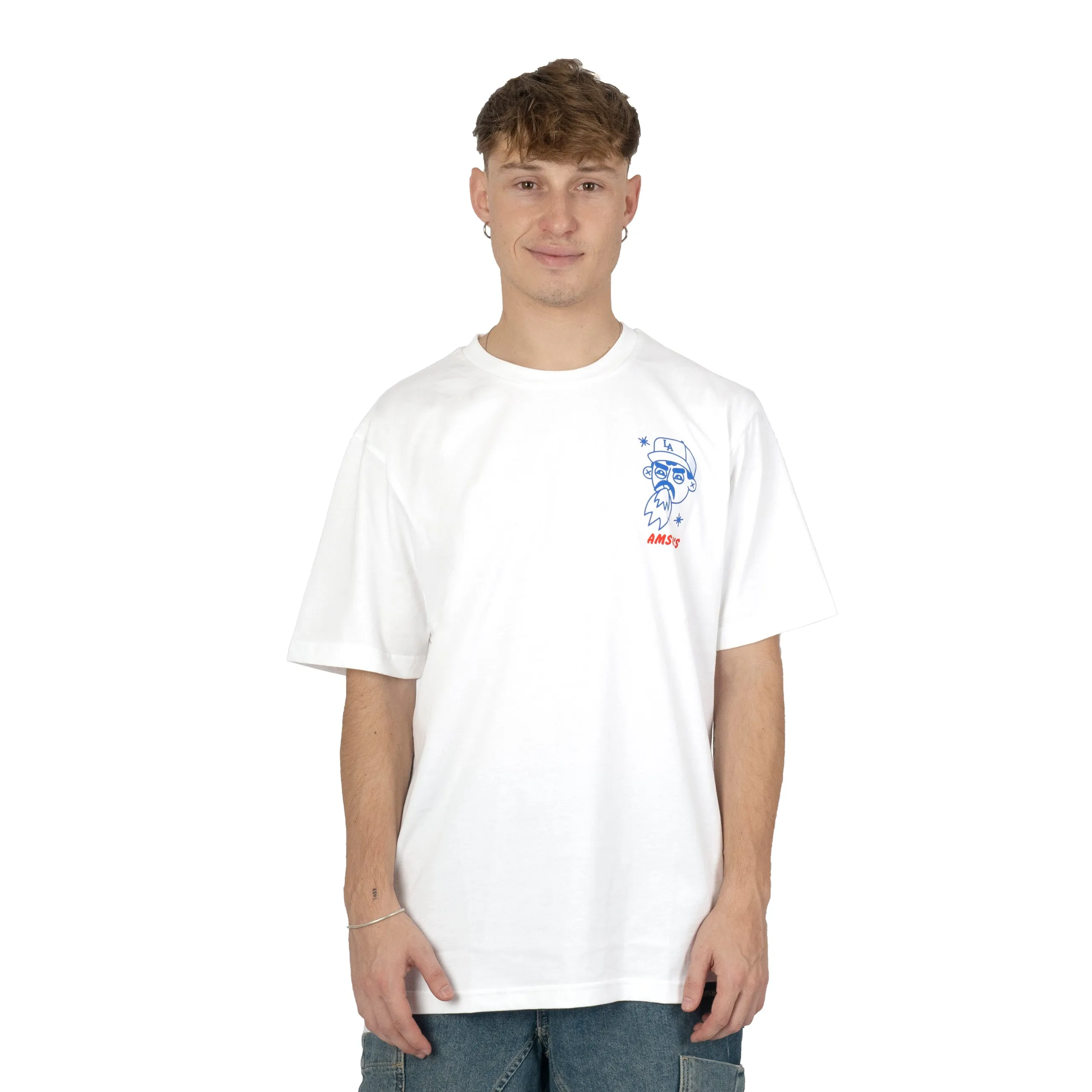 Textured Surface Bold Look Tacos & Vatos - T-Shirt