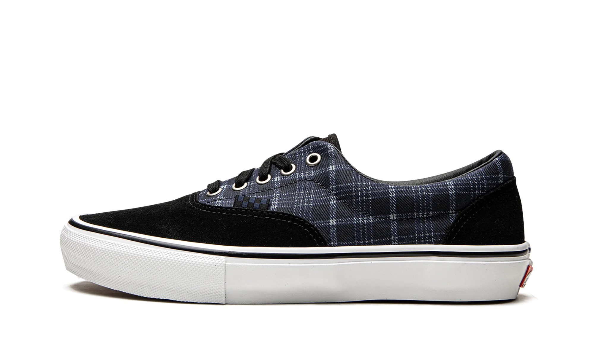 Bright Neon Leather Touch Skate Era "Plaid"