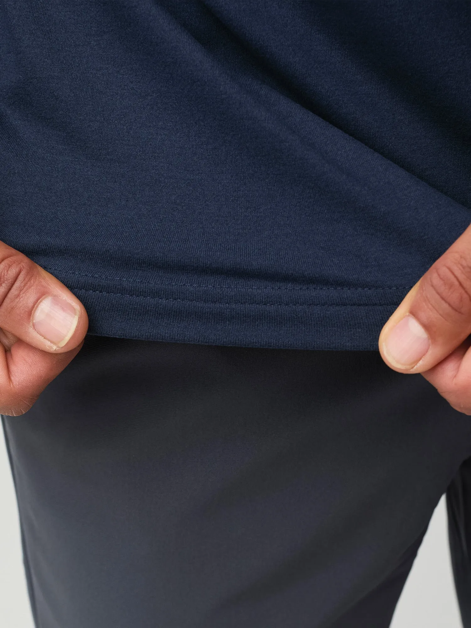 Tech Quarter Zip Black   Navy Member 2-Pack Anti Perspiration Lining