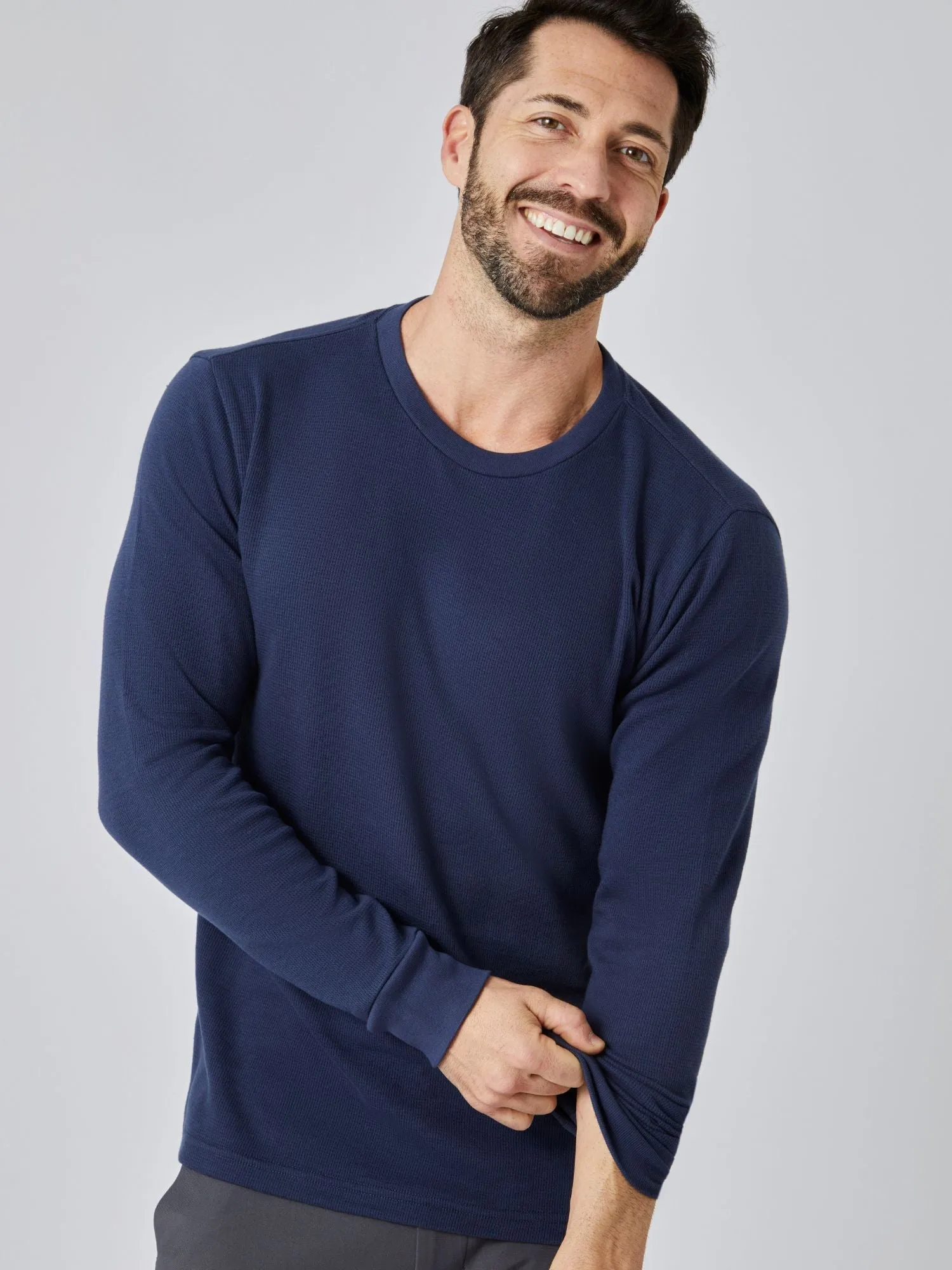 Thermal Long Sleeve Crew Essentials 3-Pack Easy Layering