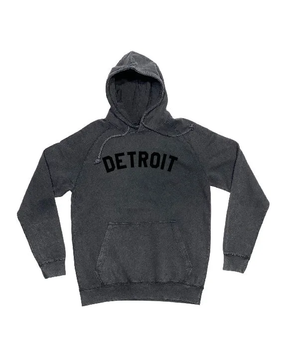 Comfort Piece appropriate for work Ink Detroit - Classic Mineral Wash Hoodie - Available in 6 Colors