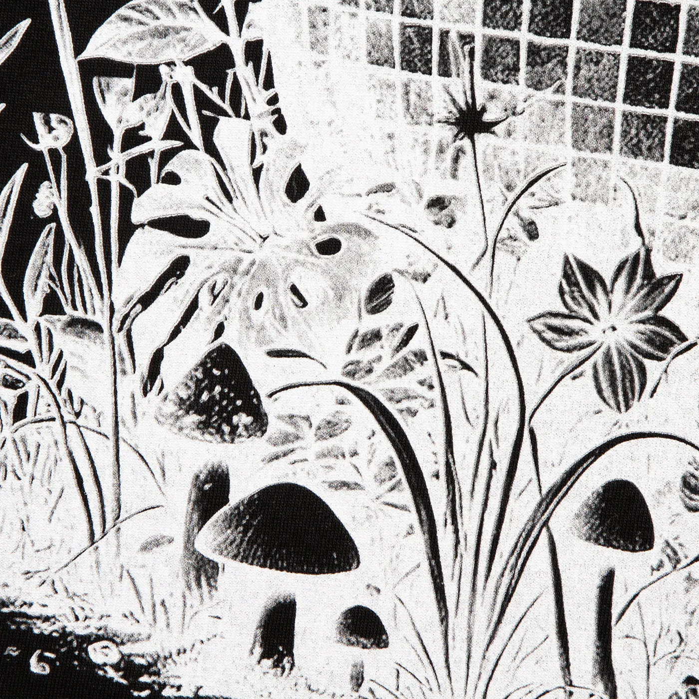 quick dry Ecology Disco Labs NYC Back Print - Pullover Hood - Black