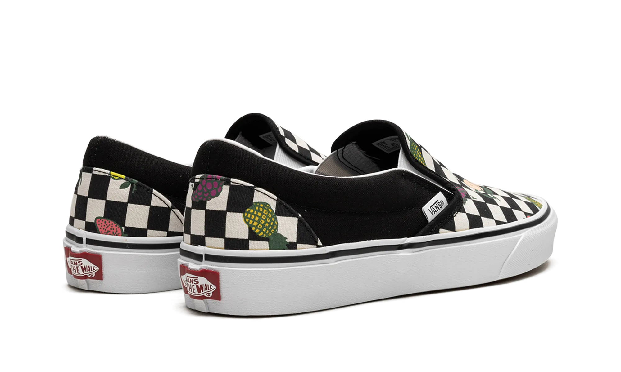 Classic Slip On "Fruit Checkerboard" Anatomical Contour Design Lightweight EVA Material
